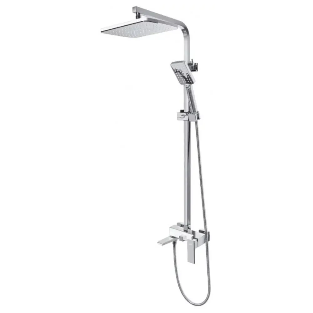 Душевая система Grocenberg GB7008WC, белый/хром