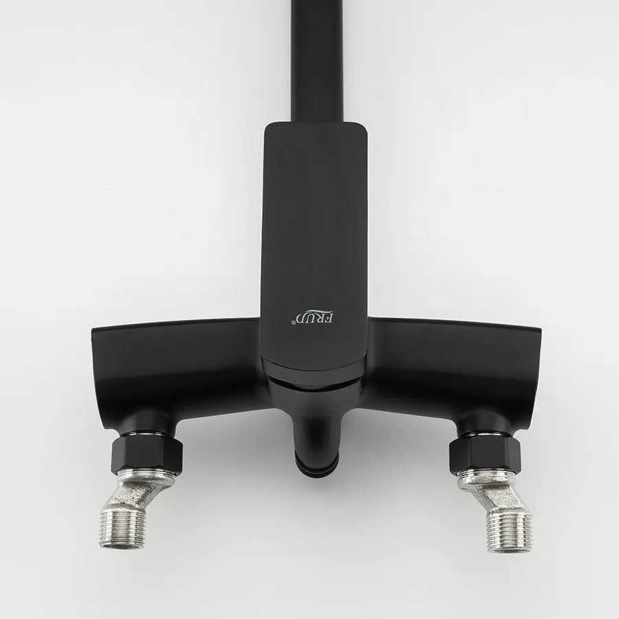 Смеситель для ванны FRUD R22152, черный