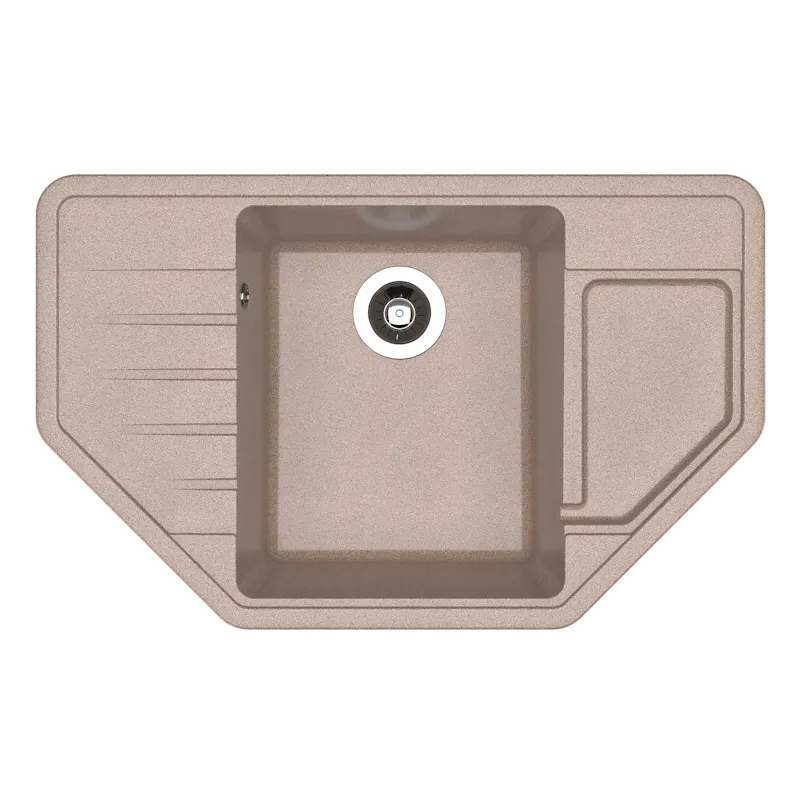 Кухонная мойка Dr. Gans РИО 25.080.C0800.405, терра