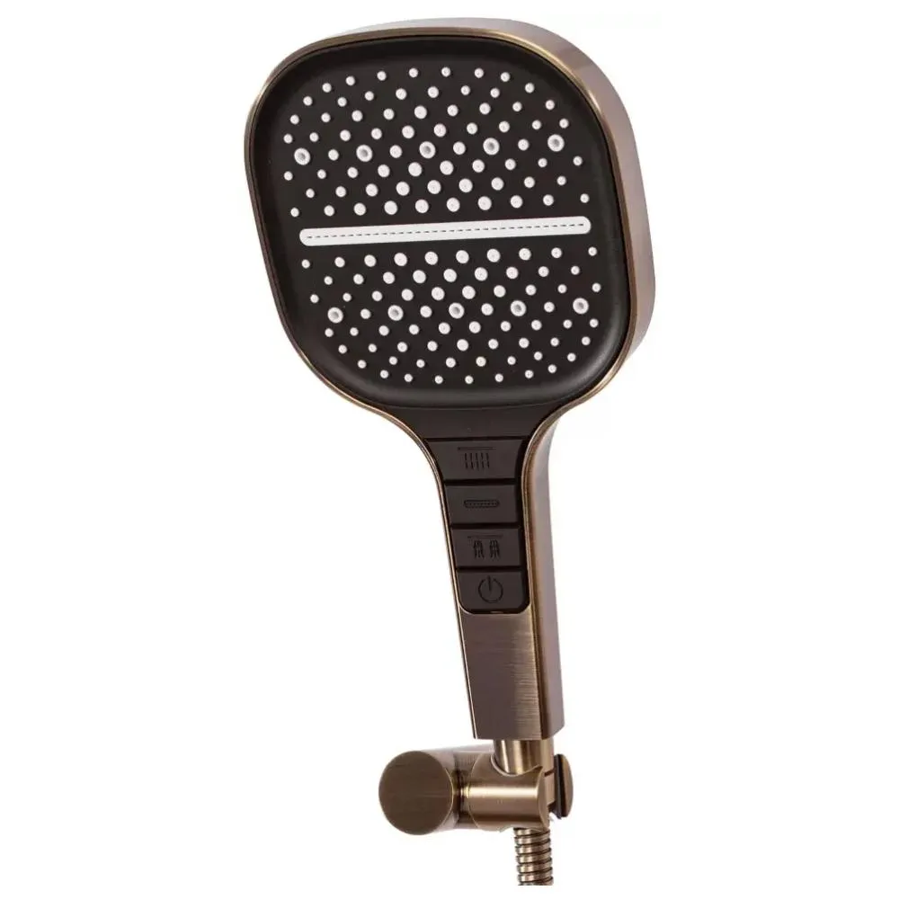 Душевая система встраиваемая Hansberge H6095BR, бронза