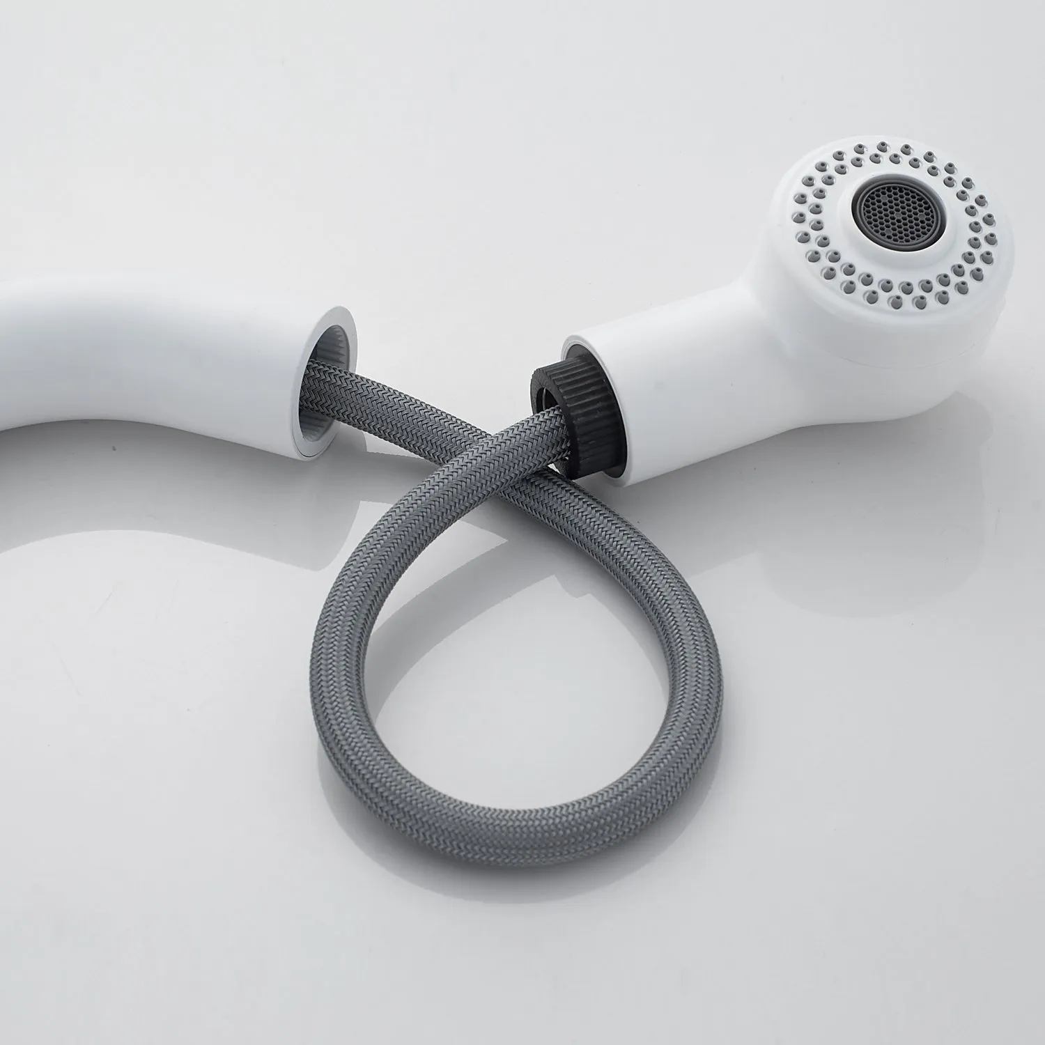 Смеситель для раковины многофункциональный Raffine F291C, белый