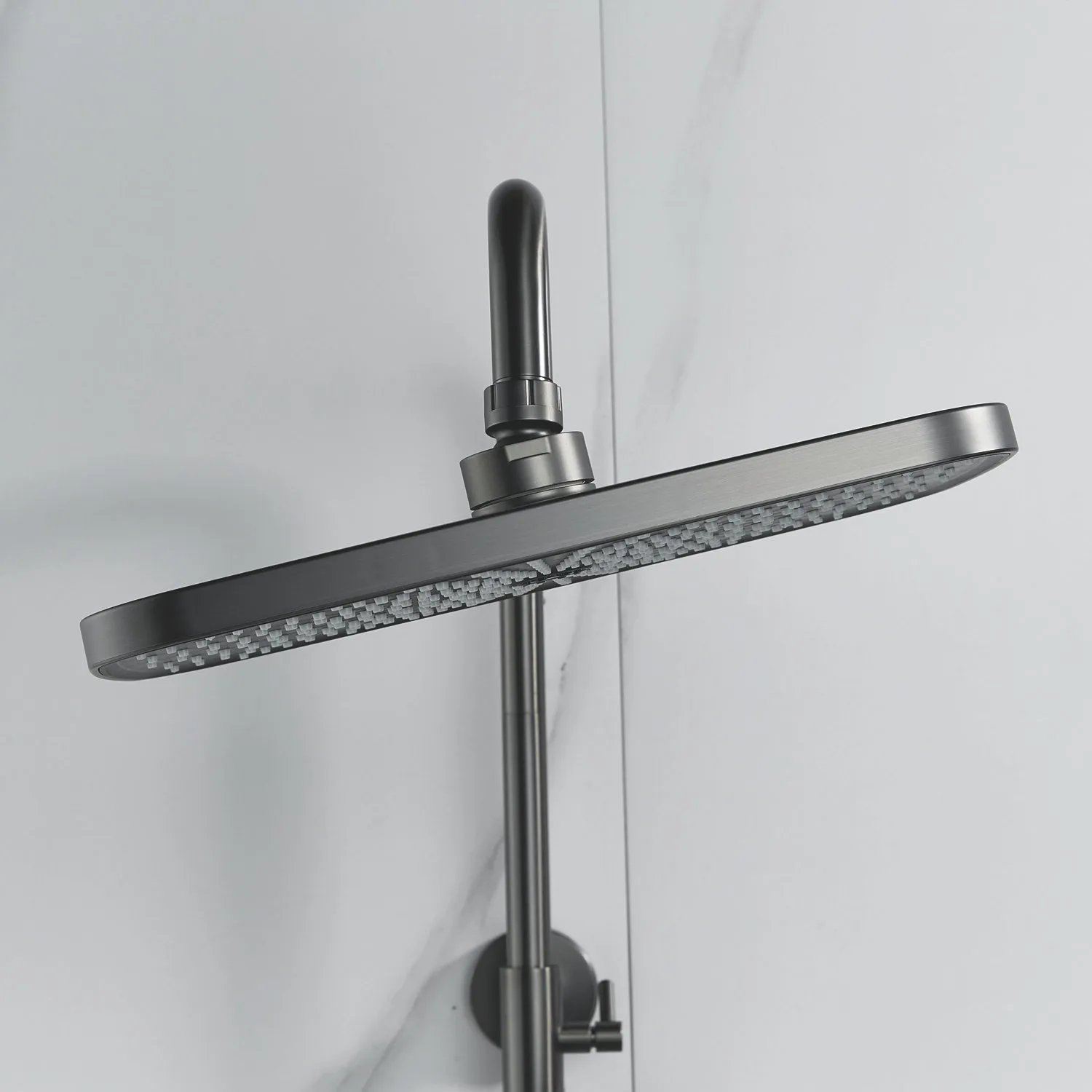 Душевая система Raffine F3685T, оружейная сталь