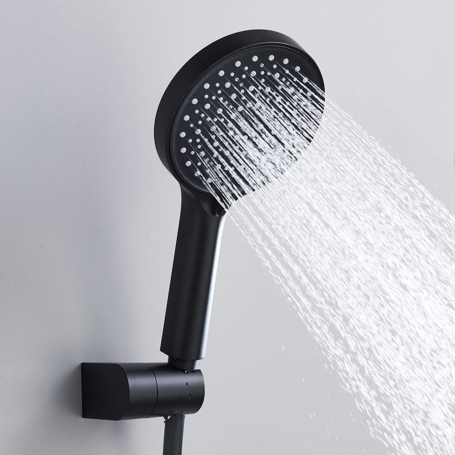 Душевая система встраиваемая Shevanik S4335H, черный