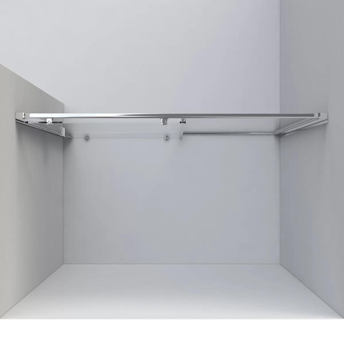 Душевая дверь Vincea Garda (VDS-1G130CLB) 1300х1900 мм, черный, стекло прозрачное
