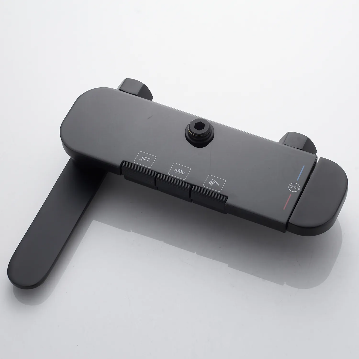 Душевая система Shevanik S4726H, черный