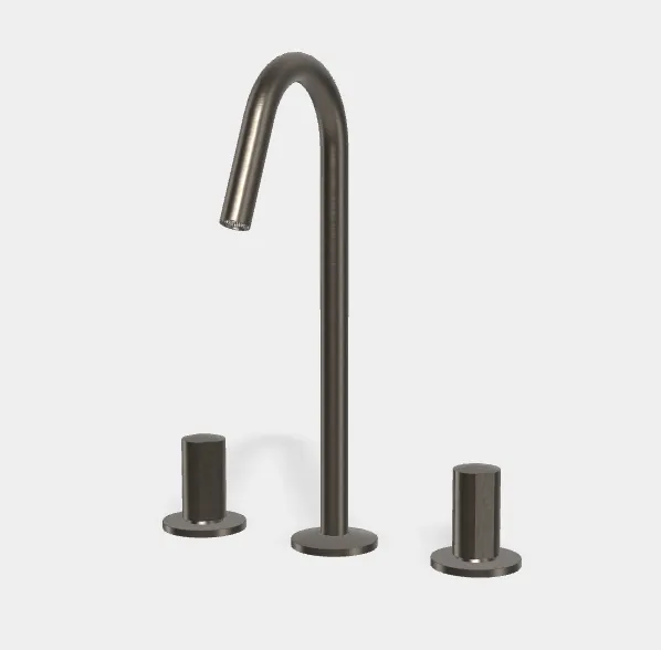 Смеситель для раковины Fima Carlo Frattini So, брашированный черный хром (F3191CCS)