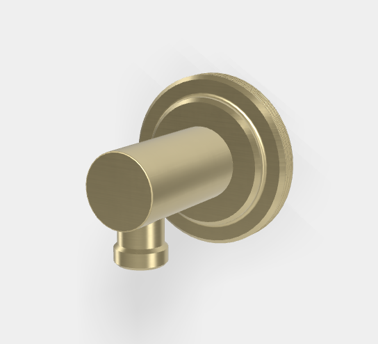 Шланговое подсоединение Fima Carlo Frattini Park Lane, Brushed champagne (F1372HS)