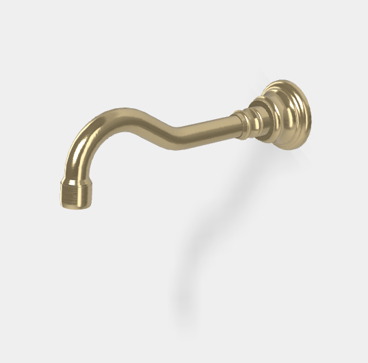 Излив Fima Carlo Frattini Elizabeth Epoque, античная бронза (F2157BR)