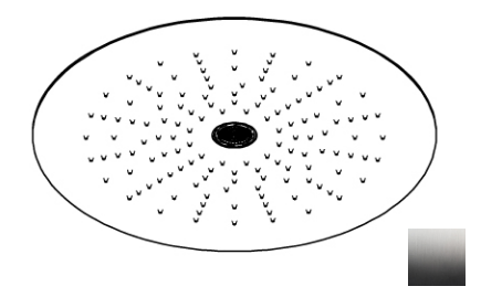 Верхний душ Ritmonio 340х340, Stainless Steel (75T012INOX)