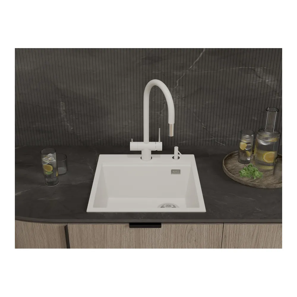 Кухонная мойка Rivelato TESORO TR-505-R иней