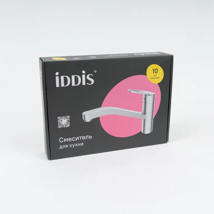 Смеситель для кухни IDDIS Китчен Лайн (Kitchen Line) хром глянцевый (KLNSB00i05)