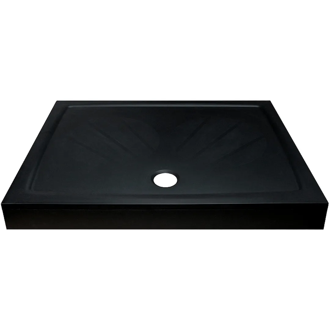 Поддон GIGANT PRO 120x80 ЧЕРНЫЙ матовый