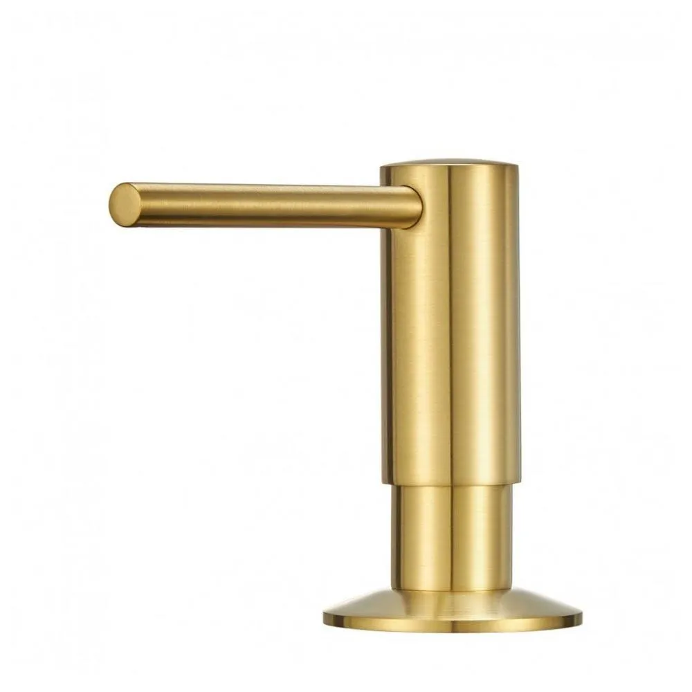 Дозатор встраиваемый Grocenberg AC0031MG, матовое золото