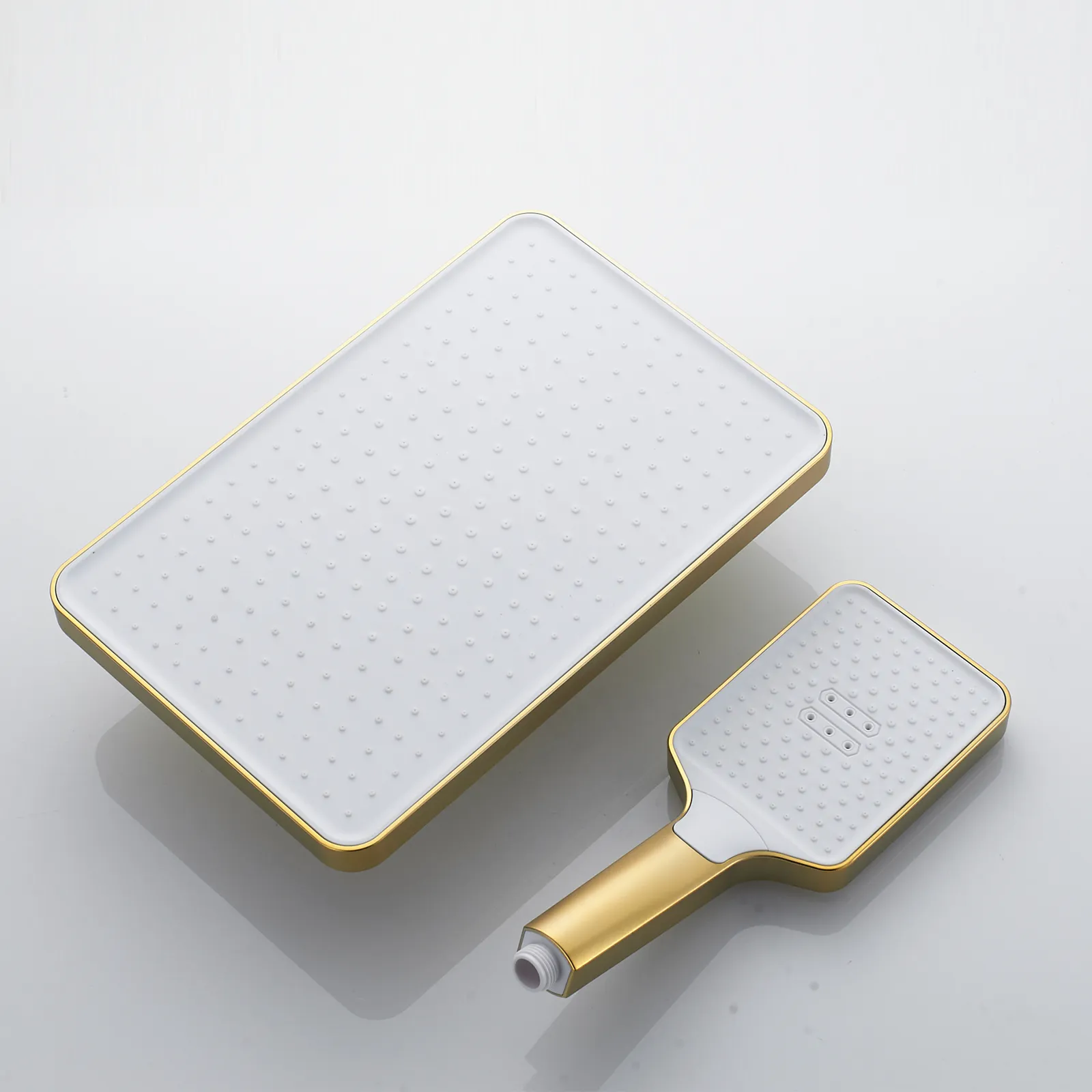 Душевая система Shevanik S4536G, золотой сатин