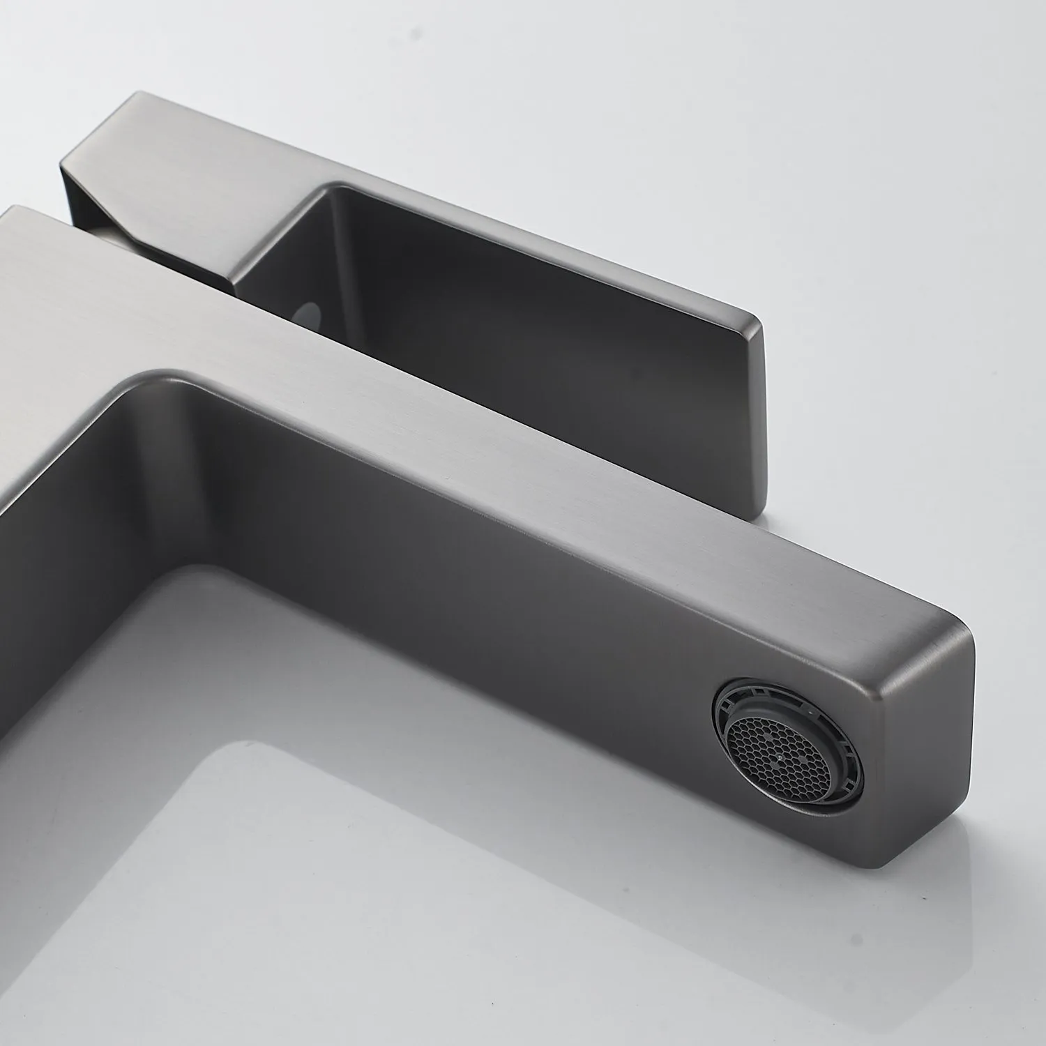 Смеситель для раковины Rose R1801T-1, оружейная сталь