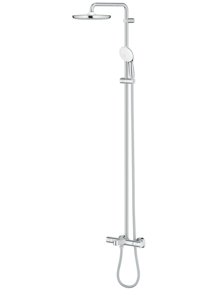 Душевая система GROHE Tempesta System 250 поворотная с термостатом, с изливом (26672001)
