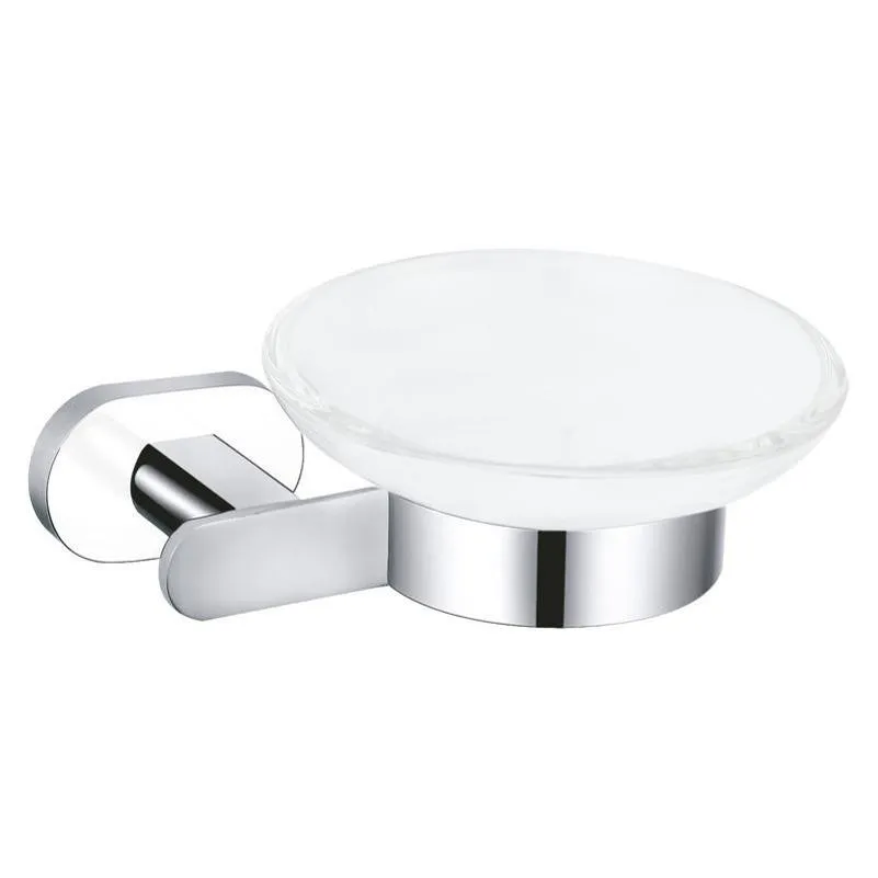 Мыльница Rav Slezak YUKON YUA0300CB, хром/белый