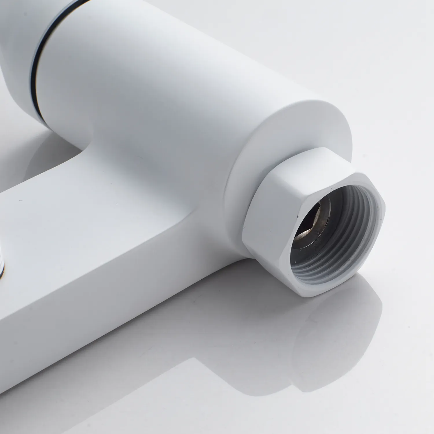 Гигиенический душ со смесителем Shevanik S4105C-1, белый