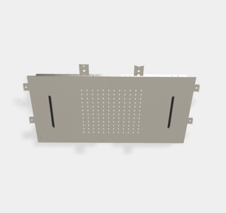 Верхний душ Fima Carlo Frattini Showerhead 700х400, никель брашированный (F2903SN)