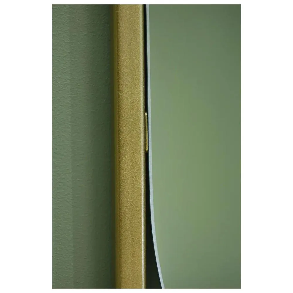 Зеркало Silver Mirrors Alba 500х1500 (металлическая рама, цвет золото)