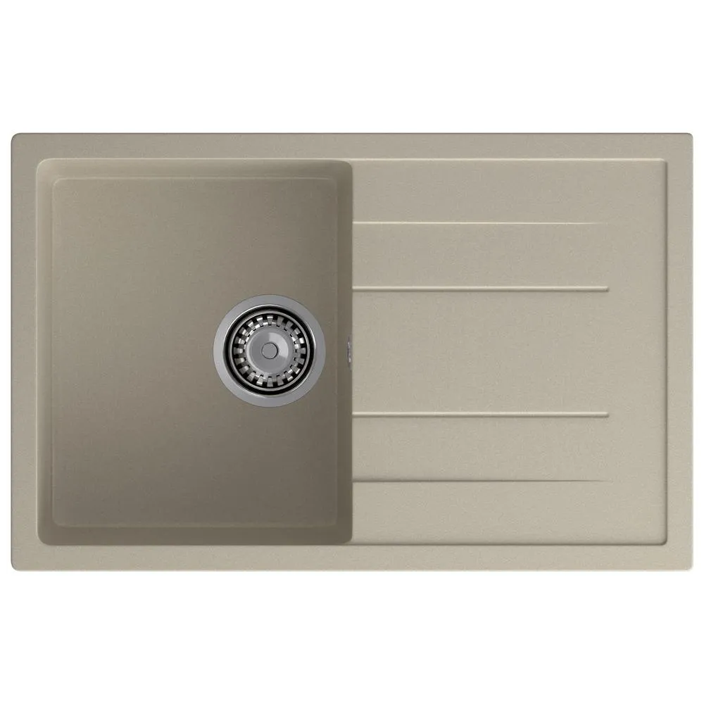 Кухонная мойка GranFest QUADRO 780L, топаз