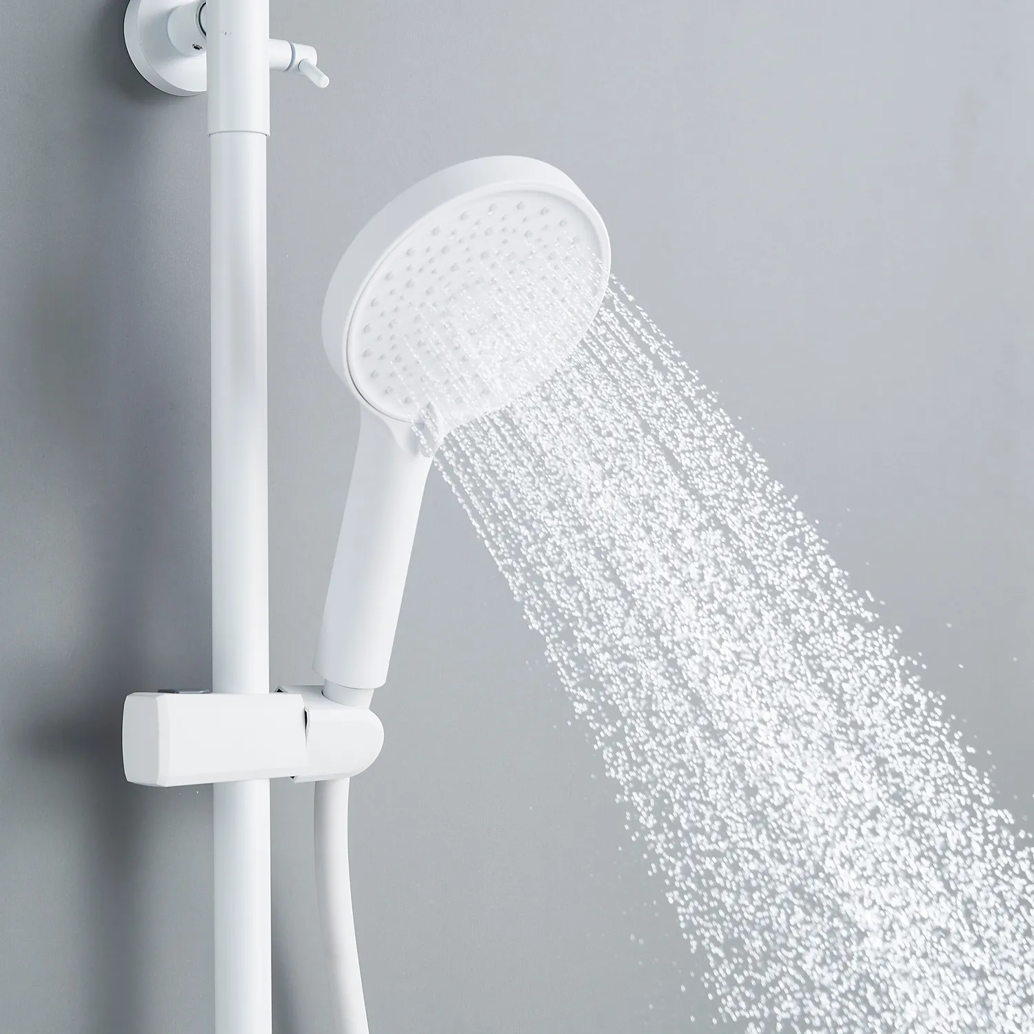 Душевая система Shevanik S4336C, белый