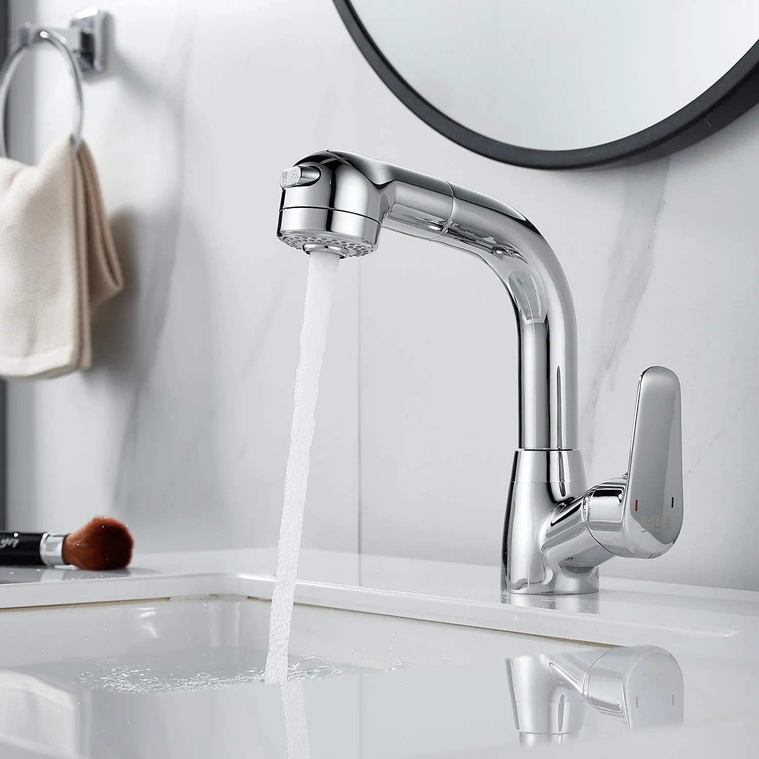 Смеситель для раковины многофункциональный Raffine F291, хром