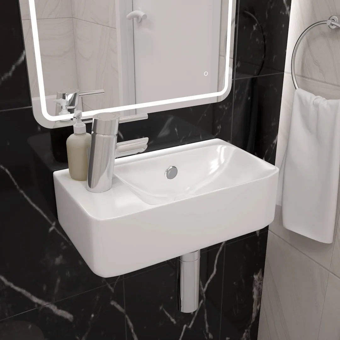 Раковина подвесная Maretti AR13PD84-844, белая