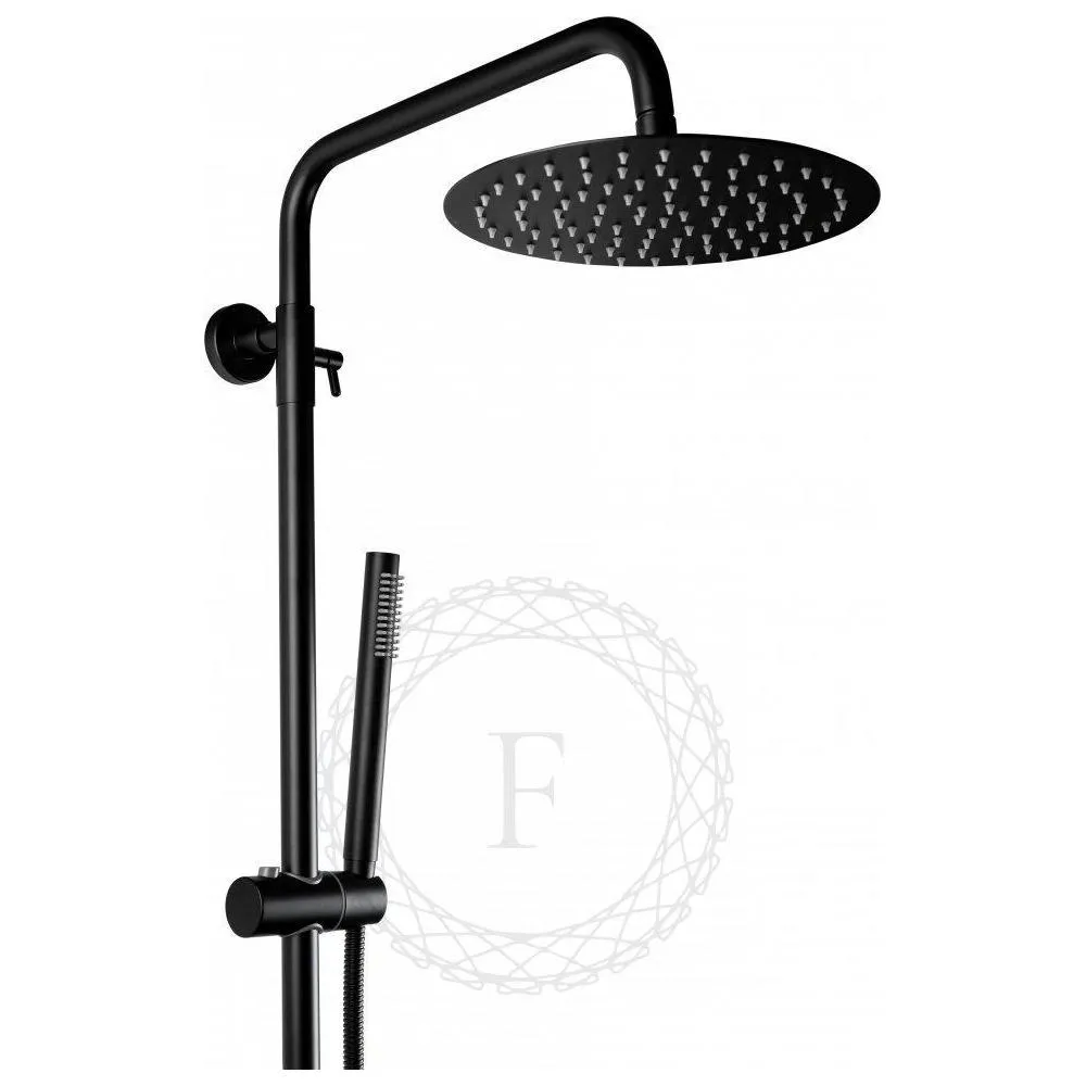 Душевая система FILARETE Roun FL2020BL, черный