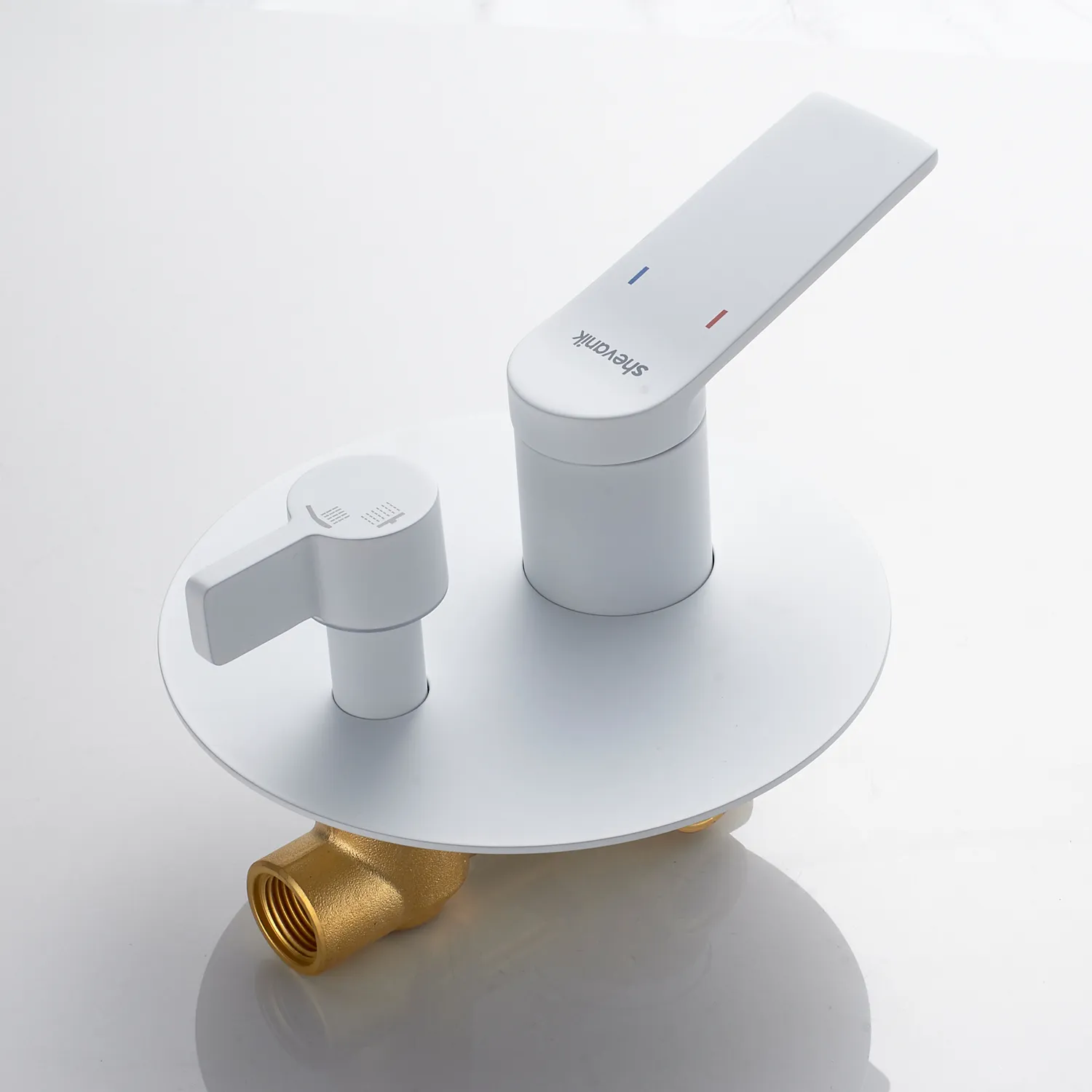 Душевая система встраиваемая Shevanik S4135C, белый