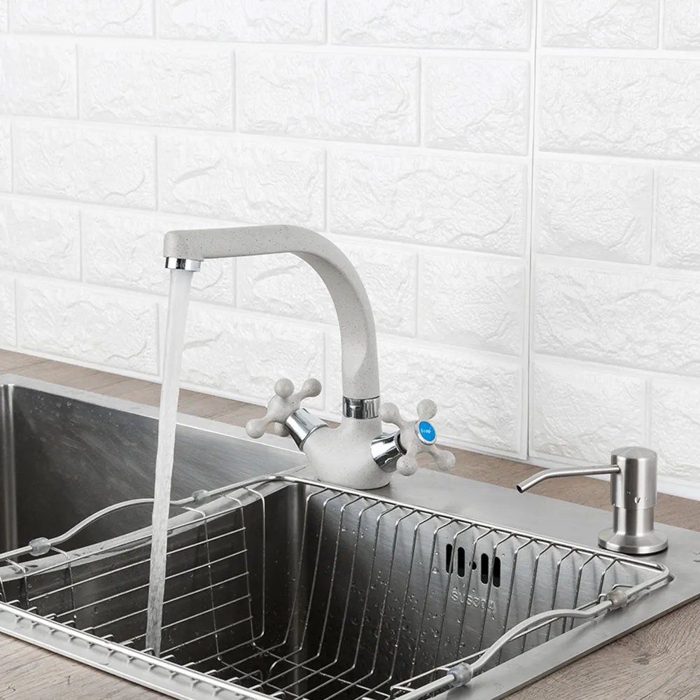 Смеситель для кухни FRAP F5408-10, светло-бежевый