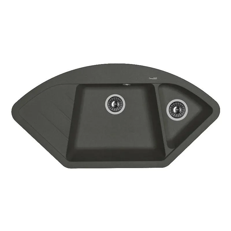 Кухонная мойка Florentina ВЕСТА 20.285.E1005.102, черный