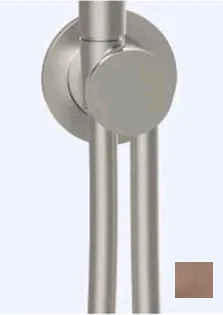 Шланговое подсоединение Almar Showers Accessories с держателем и шлангом, Brushed Copper PVD (E192000.CO)