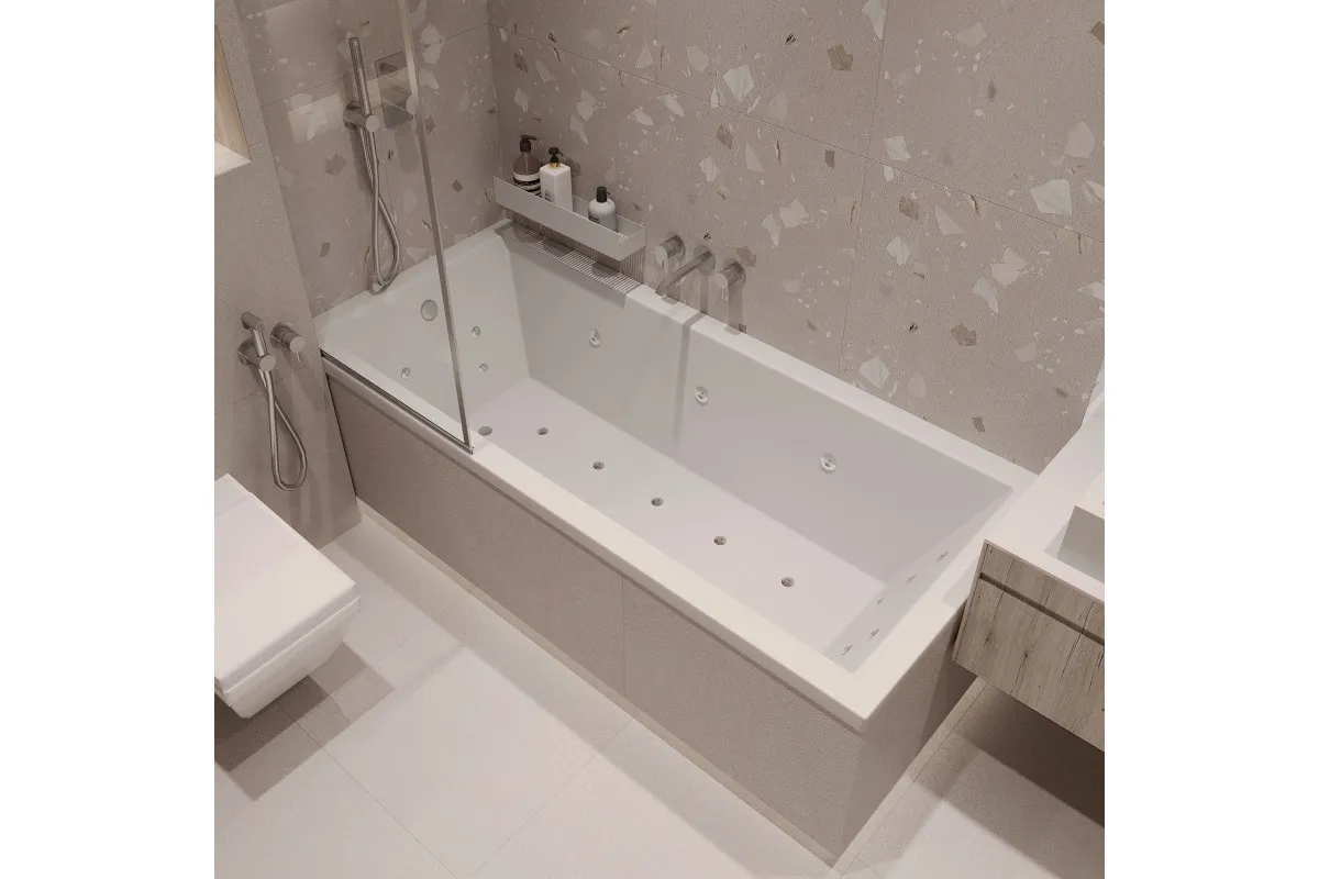 Ванна акриловая Relisan STELLA Гл000026030, 180x80