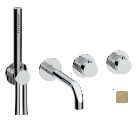 Смеситель для ванны и душа Almar Water Control Modular, High Brass Brushed PVD (E180135.HB)