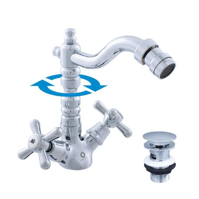 Смеситель для биде Rav Slezak MORAVA MK121.5/9, хром