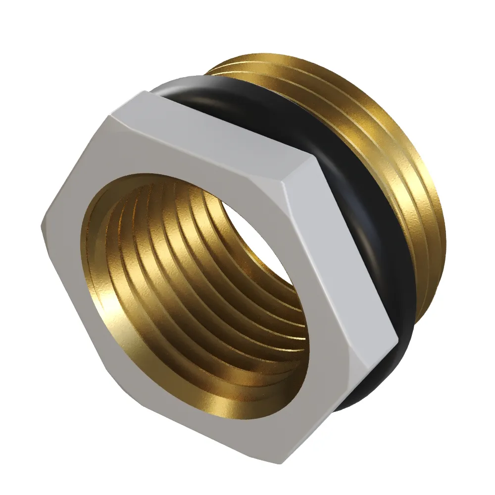Переходник для радиатора Kohr 3/4"x1/2" белый (AK9016)