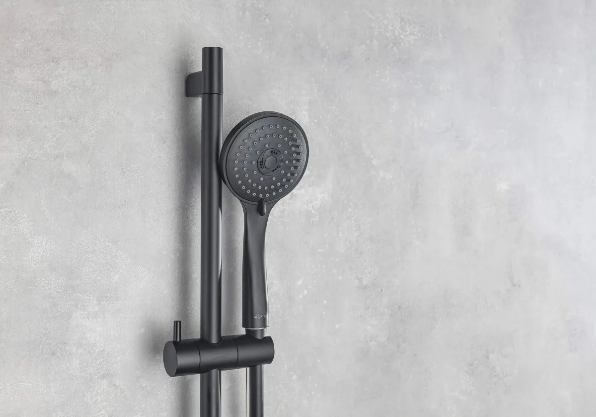 Ручной душ AQUATEK AQ2003MB 3jet, матовый черный