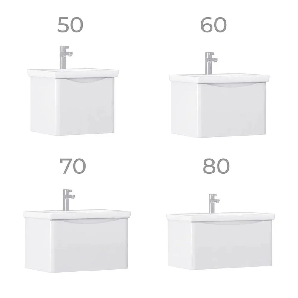 Тумба под раковину подвесная VIGO Glem 336, 70 см