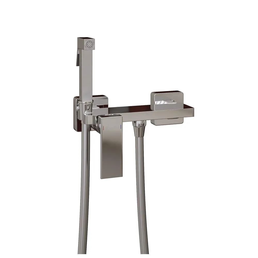 Гигиенический душ со смесителем Knotlor FHS02S0C, хром