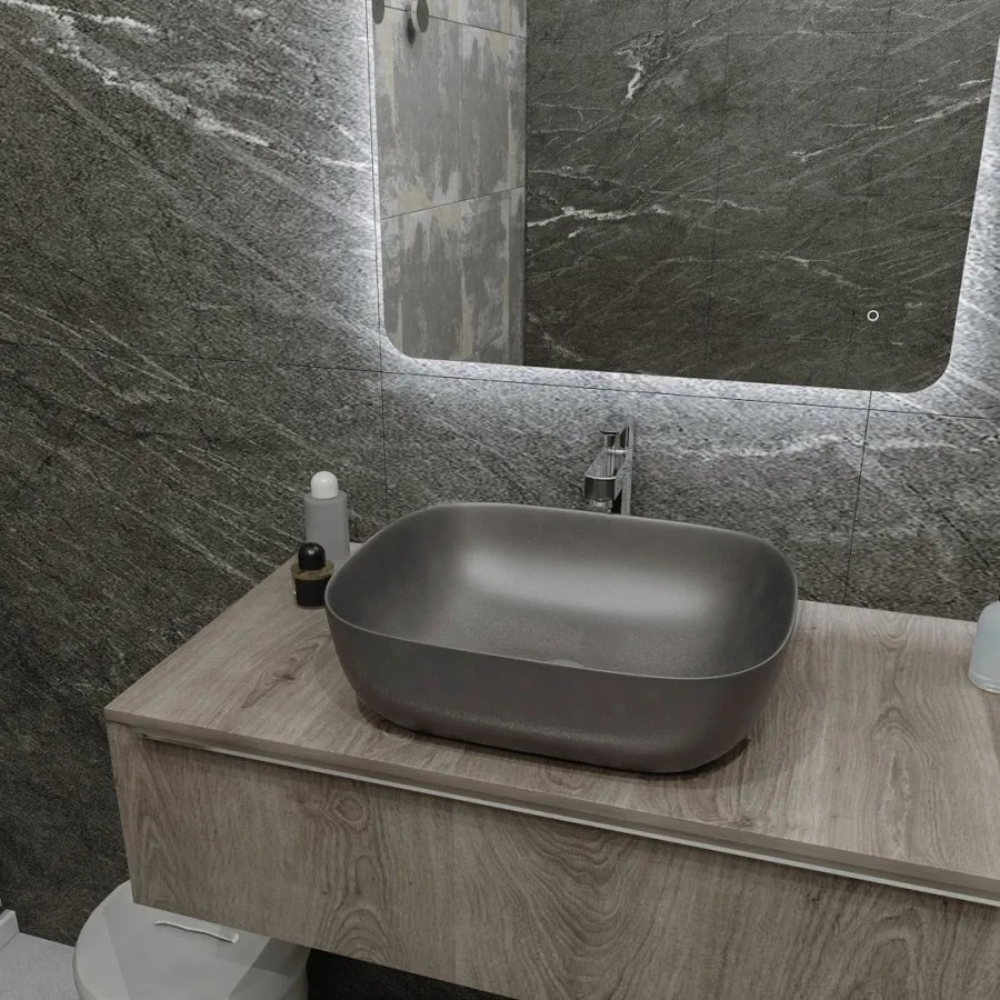 Раковина чаша Maretti FL13NS25-985, серая