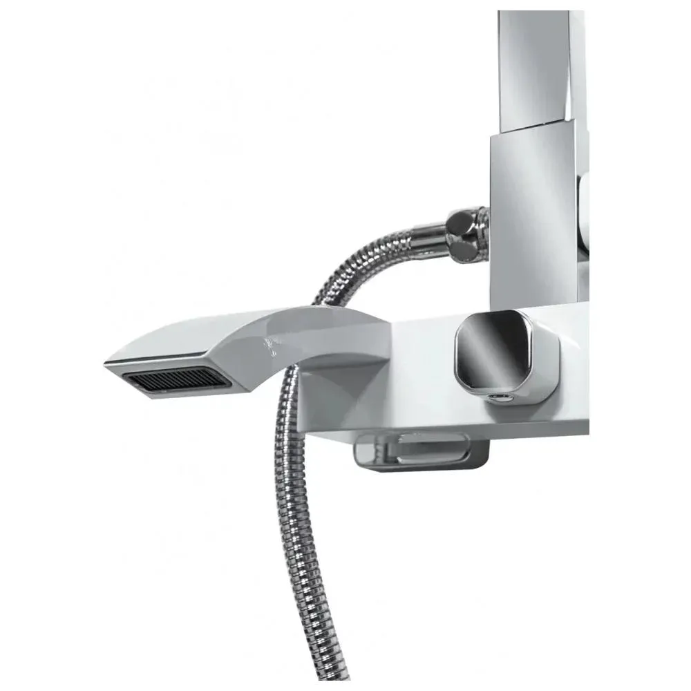 Душевая система Grocenberg GB7007WC, белый/хром