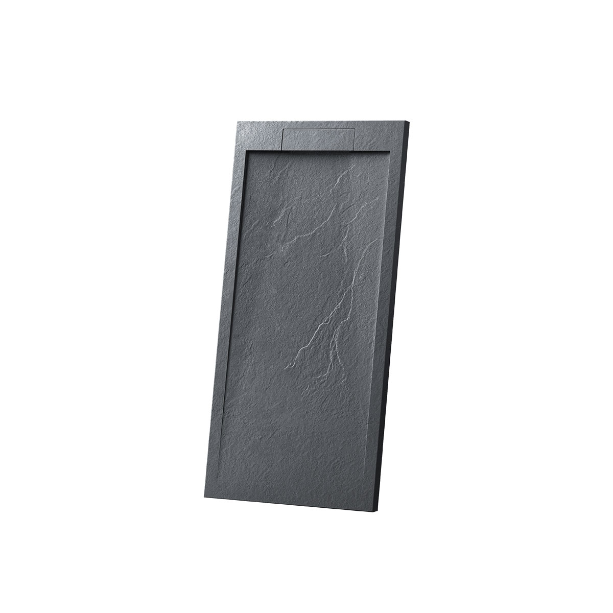 Поддон для душа из искусственного камня Vincea (VST-4SRL9012A), 1200х900х25 мм, антрацит