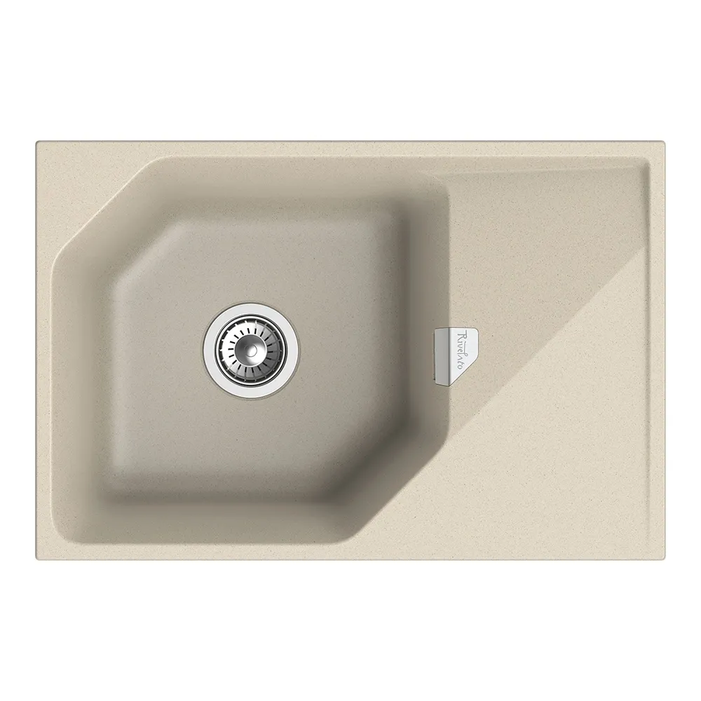 Кухонная мойка Rivelato LOCUS LS-75, темно-бежевый