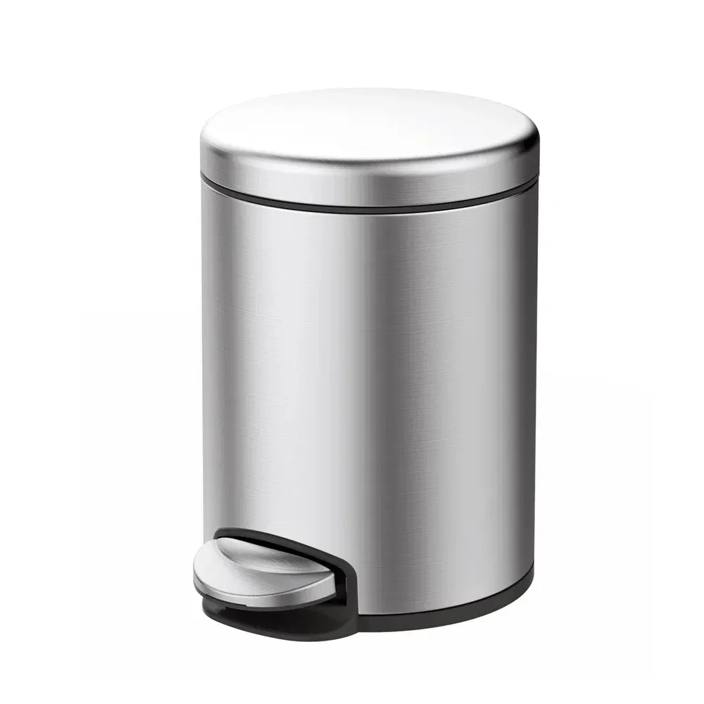 Мусорное ведро Raglo R360.106.05 с педалью для открывания, сатин