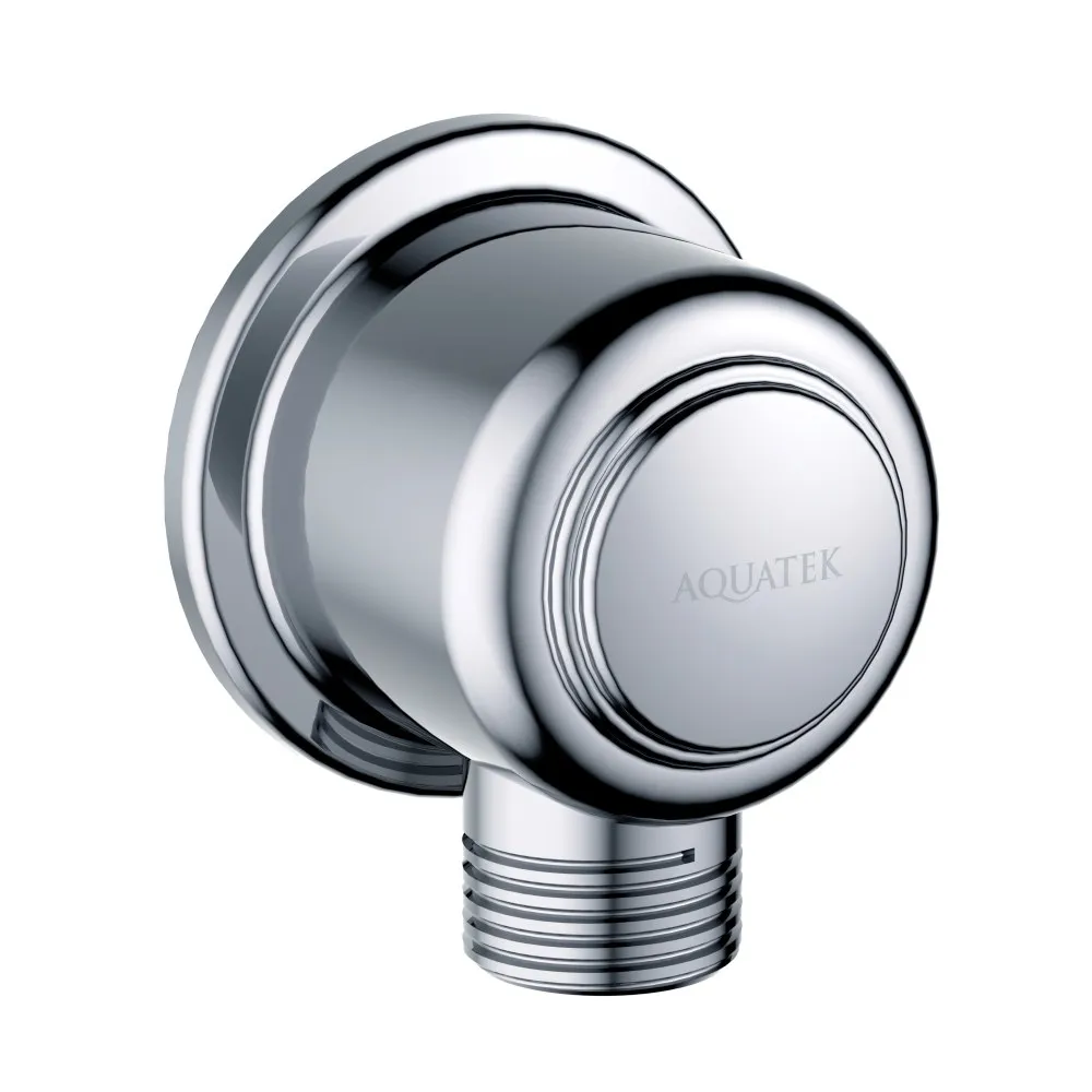 Шланговое подсоединение AQUATEK КЛАССИК, хром AQ2461CR