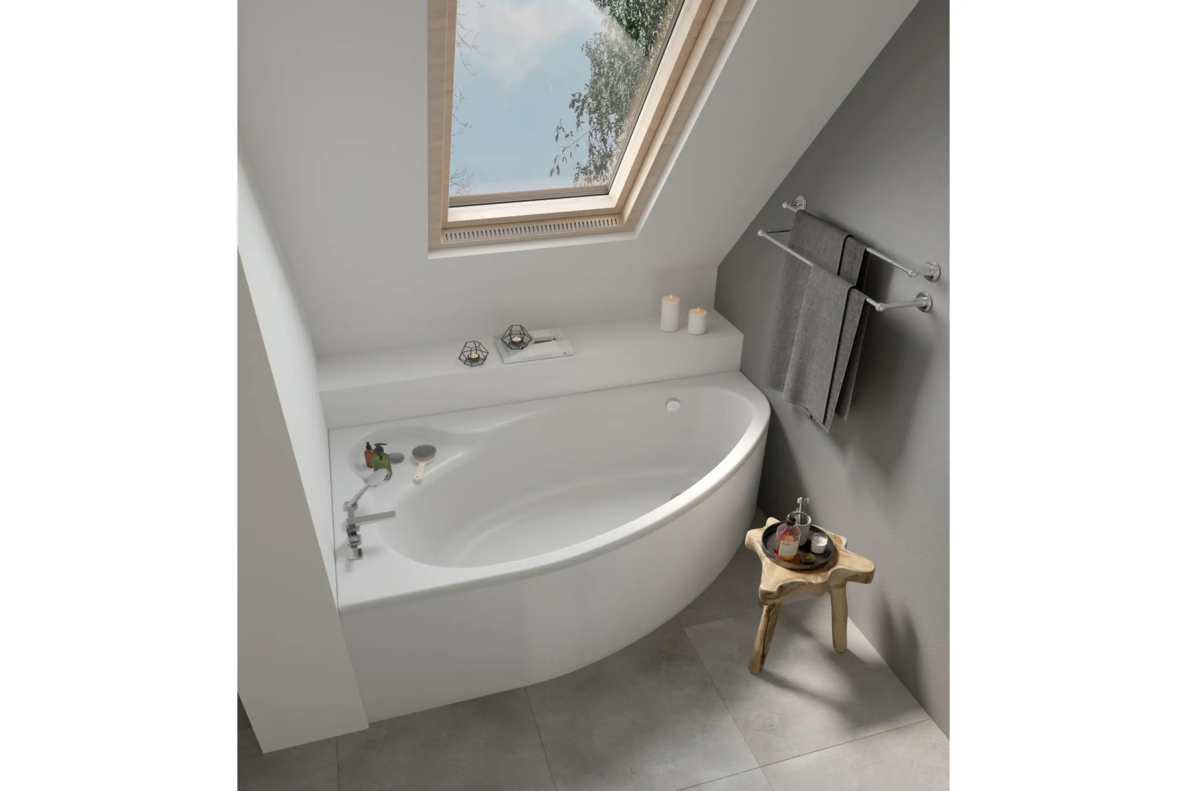 Акриловая ванна Santek Эдера 170х100 1.WH50.1.662 левосторонняя