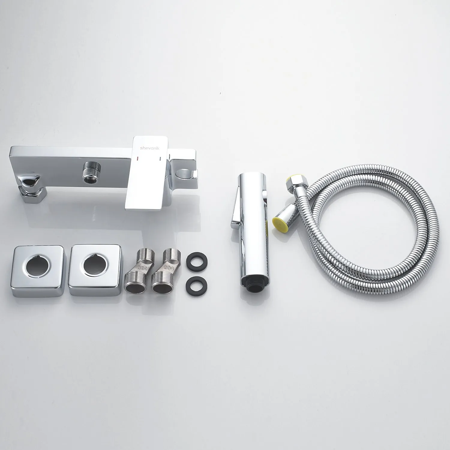 Гигиенический душ со смесителем Shevanik S6105-1, хром