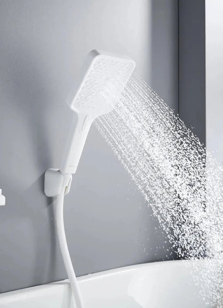 Смеситель для ванны Knotlor KN-22/WY, белый