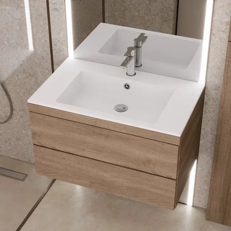 Раковина Paola Nero 800 ST-W, белый